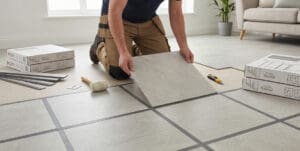 Karndean Flooring Fitters Guide to Installing a Straight Tile