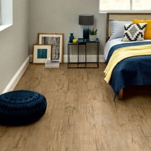 bedroom new oak strip wood flooring