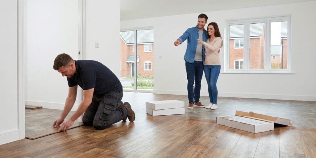 Are you buying a house on the Kingsbourne Estate in Nantwich and looking to have Amtico or Karndean flooring installed