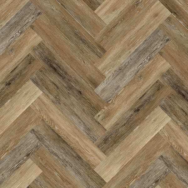 Woodlands Nature LVT Herringbone Woolston 8004