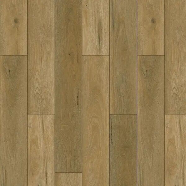 Close up of alva natural oak plank flooring showing wood grain pattern