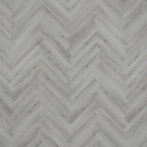 Close up of havana grey oak parquet flooring showing herringbone pattern