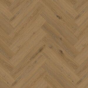 Close up of alva harvest oak parquet flooring in herringbone pattern