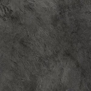 Close up of alva dark slate stones showing natural slate texture