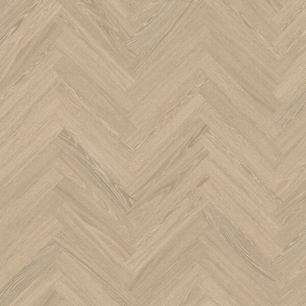 Dolce prime herringbone pattern oak flooring in light beige