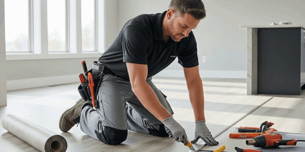 Grosvenor Flooring Fitting Vinyl Flooring