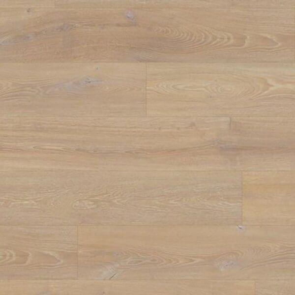 Lignum fusion premium desert oak laminate flooring sample showing natural wood grain pattern