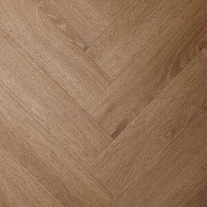 Textures cottage oak herringbone luxury vinyl tile flooring in warm oak finish