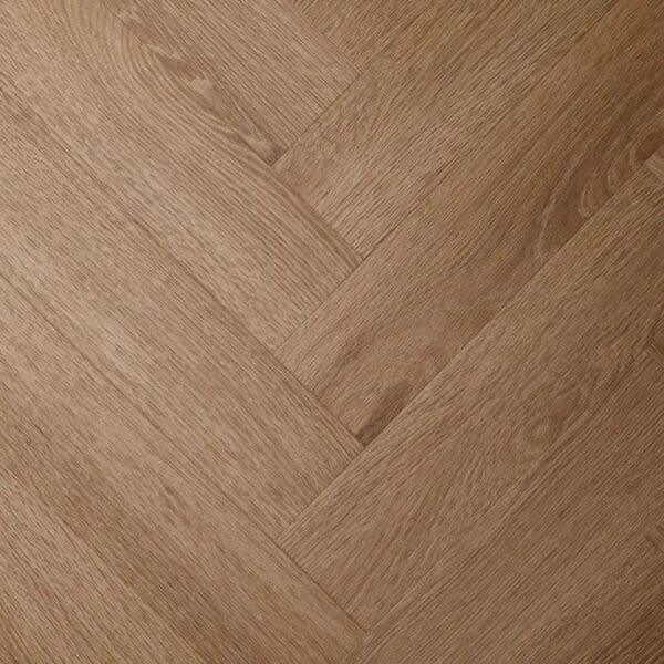 Textures cottage oak herringbone luxury vinyl tile flooring in warm oak finish