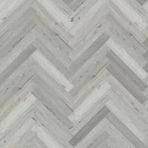 Bodo Herringbone SPC Winter Oak flooring - main product shot showing texture and color