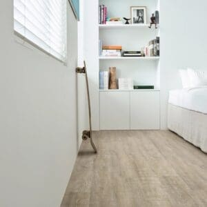 COREtec Essentials 1200 Series Nantucket Oak 11 flooring - room shot showing texture and color