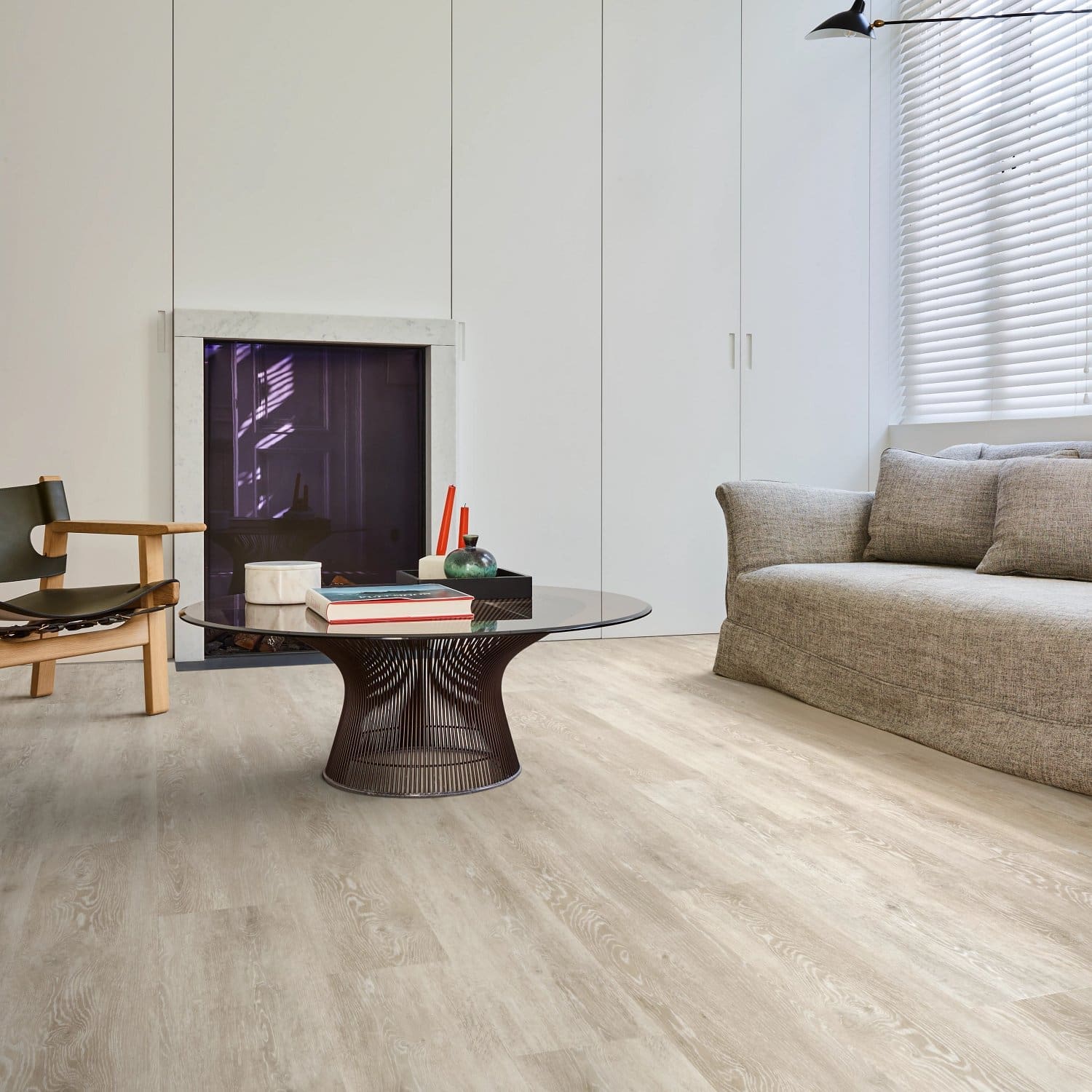 COREtec Essentials 1200 Series Ivory Coast Oak 05 flooring - room shot showing texture and color
