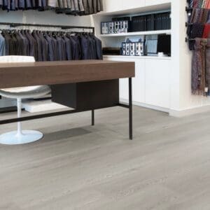 COREtec Essentials 1200+ Series Cleveland Oak 94 flooring - room shot showing texture and color