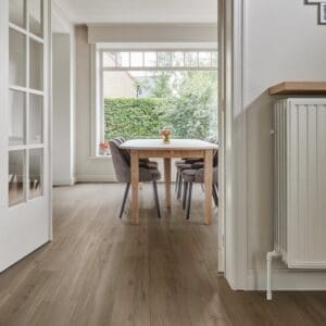 COREtec Essentials 1500+ Series Cleveland Oak 86 flooring - room shot showing texture and color