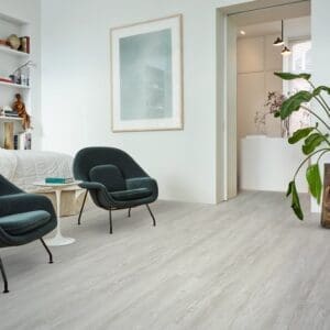 COREtec Essentials 1800+ Series Unity Oak 57 flooring - room shot showing texture and color