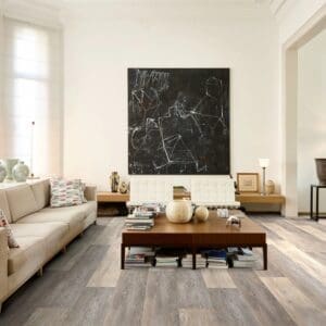 COREtec Essentials 1800+ Series Ellis Oak 54 flooring - room shot showing texture and color