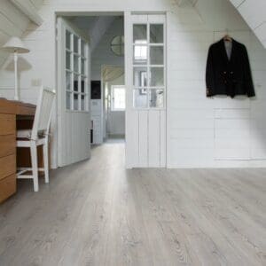 COREtec Essentials 1800++ Series Timberland Rustic Pine 41 flooring - room shot showing texture and color