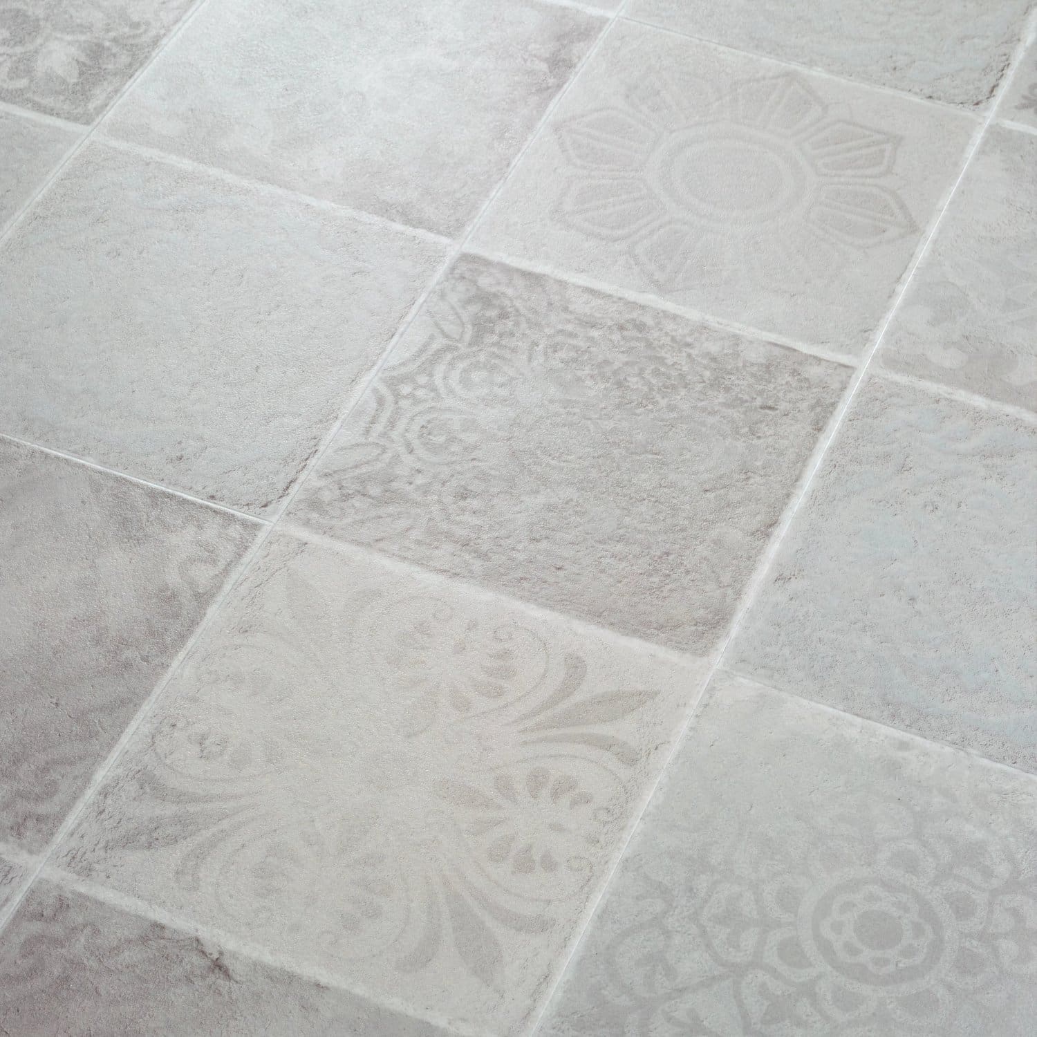 COREtec Essentials Tile++ Series Rabat 90 flooring - main product shot showing texture and color