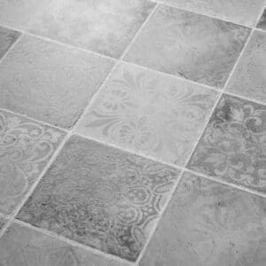 COREtec Essentials Tile++ Series Rabat 94 flooring - main product shot showing texture and color