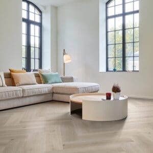 COREtec Essentials WBE Series Texas Oak H71 flooring - room shot showing texture and color