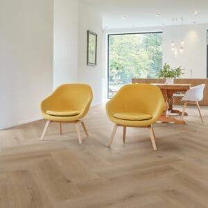 COREtec Essentials WBE Series Texas Oak H54 flooring - room shot showing texture and color