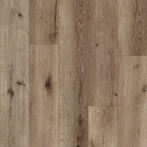 COREtec Naturals 1200+ Series Acorn flooring - detail view showing texture and color