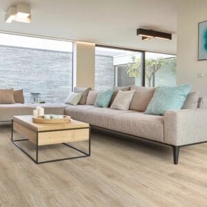 COREtec Naturals 1200+ Series Timber flooring - room shot showing texture and color