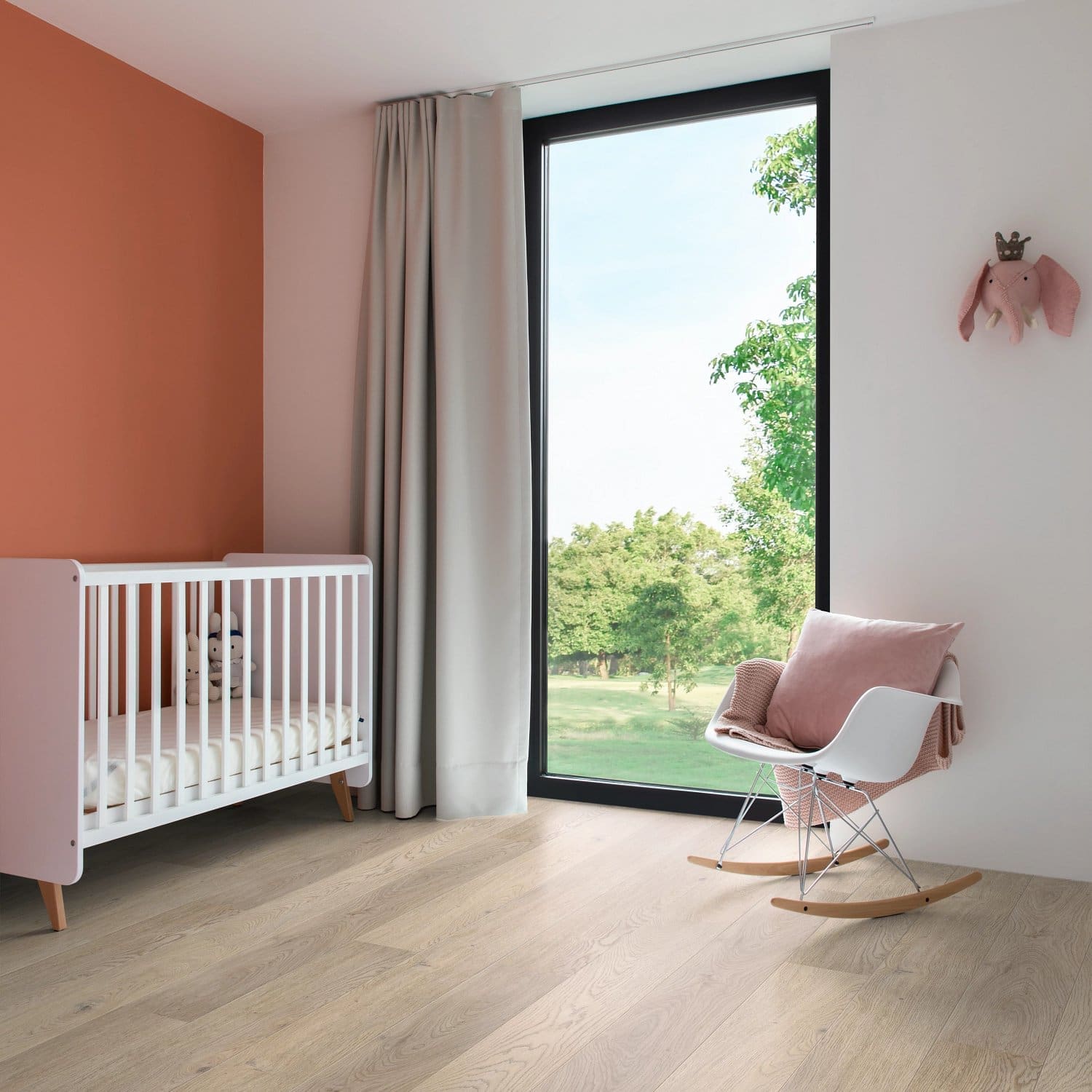 COREtec Naturals 1500+++ Series Flora flooring - room shot showing texture and color