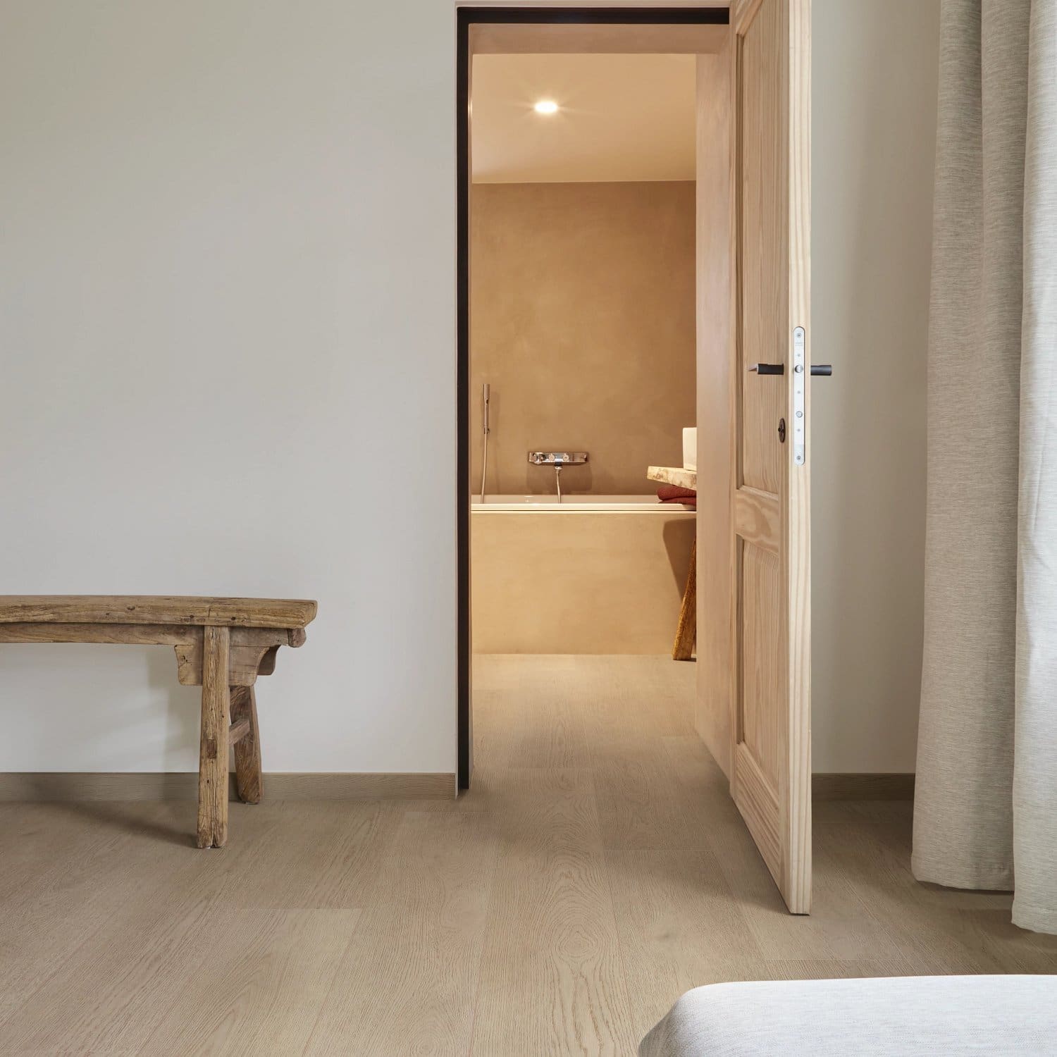 COREtec Naturals 1800+++ Series Aurora flooring - room shot showing texture and color