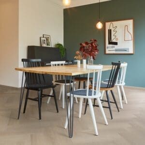 COREtec Naturals HBE Series Aurora flooring - room shot showing texture and color