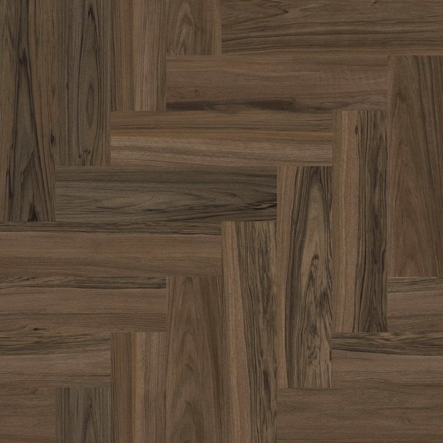 COREtec Naturals HBE Series Juglans flooring - detail view showing texture and color