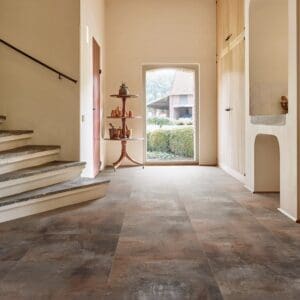 COREtec Naturals Tile+ Series Jura flooring - room shot showing texture and color