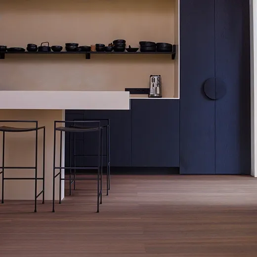 Forbo Allura Flex 0.55 Dark Twine 63655FL5 flooring - room shot showing texture and color