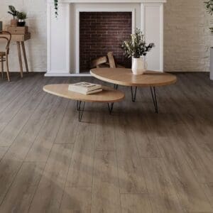 Invictus Maximus Country Oak Barley flooring - room shot showing texture and color