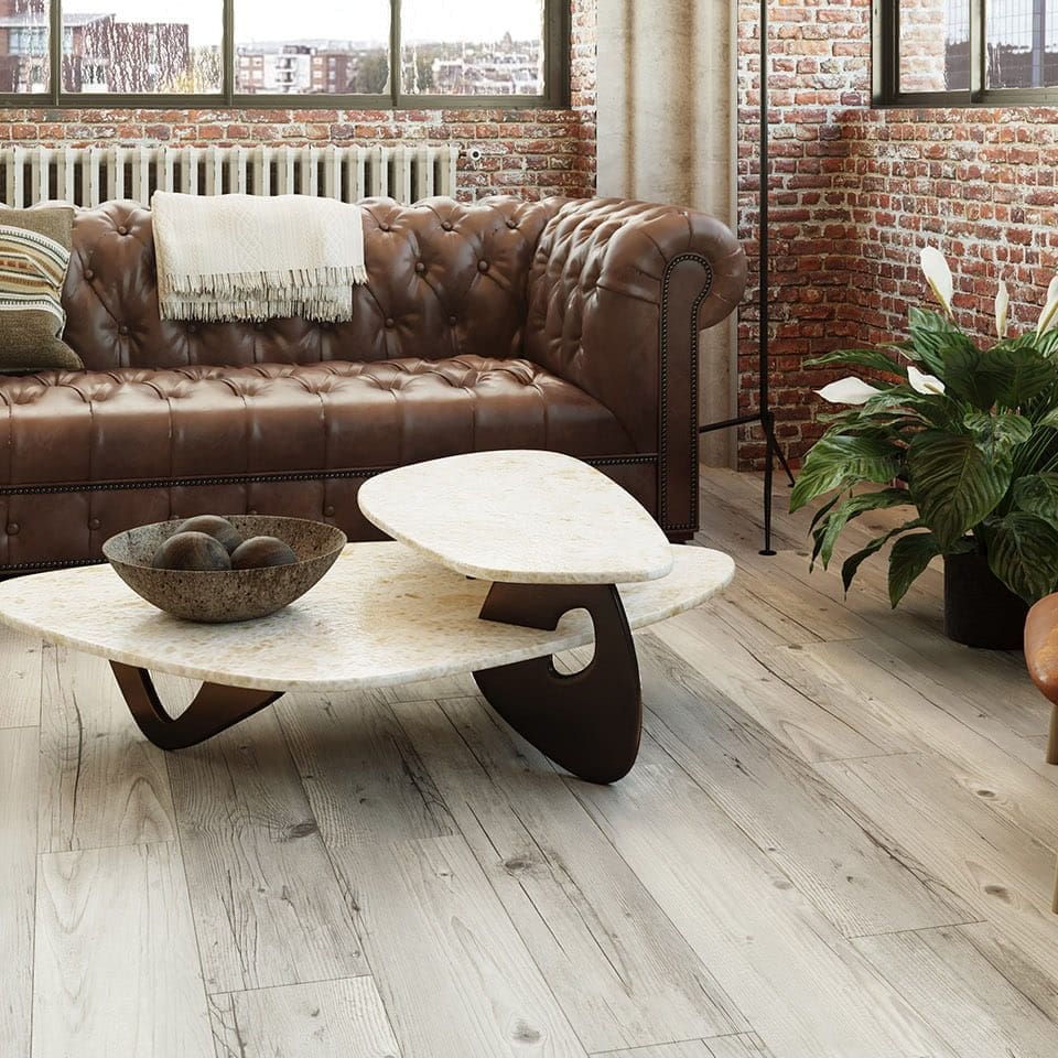 Invictus Maximus Norwegian Wood Arctic flooring - room shot showing texture and color