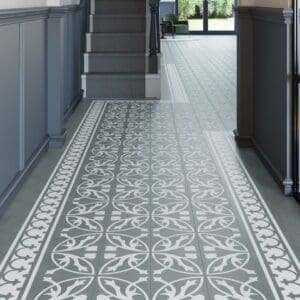 Invictus Maximus Victorian Treasure Smoke flooring - room shot showing texture and color