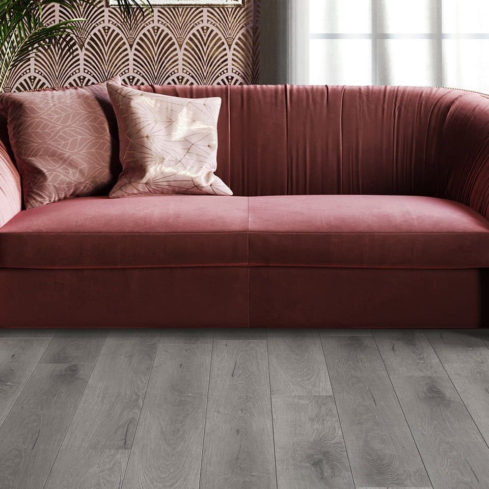 Invictus Primus Royal Oak Nordic flooring - room shot showing texture and color