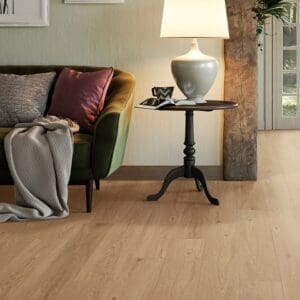 Invictus Primus Sherwood Oak Natural flooring - room shot showing texture and color