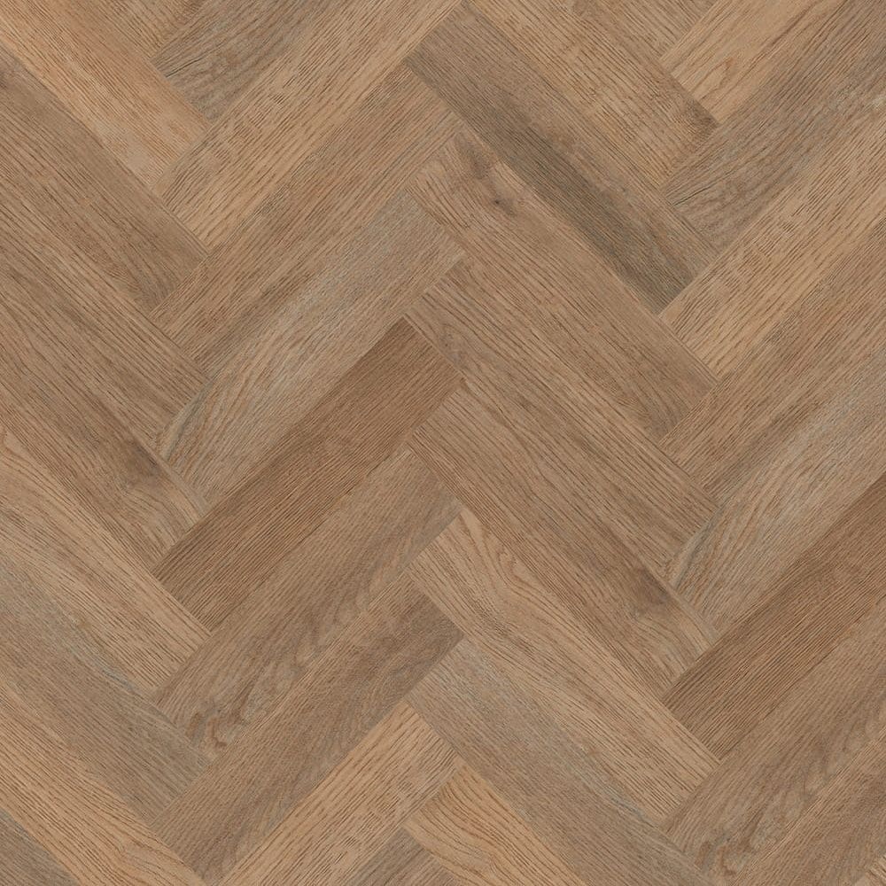 Invictus Ultimus Barn Oak Parquet Saddle flooring - main product shot showing texture and color