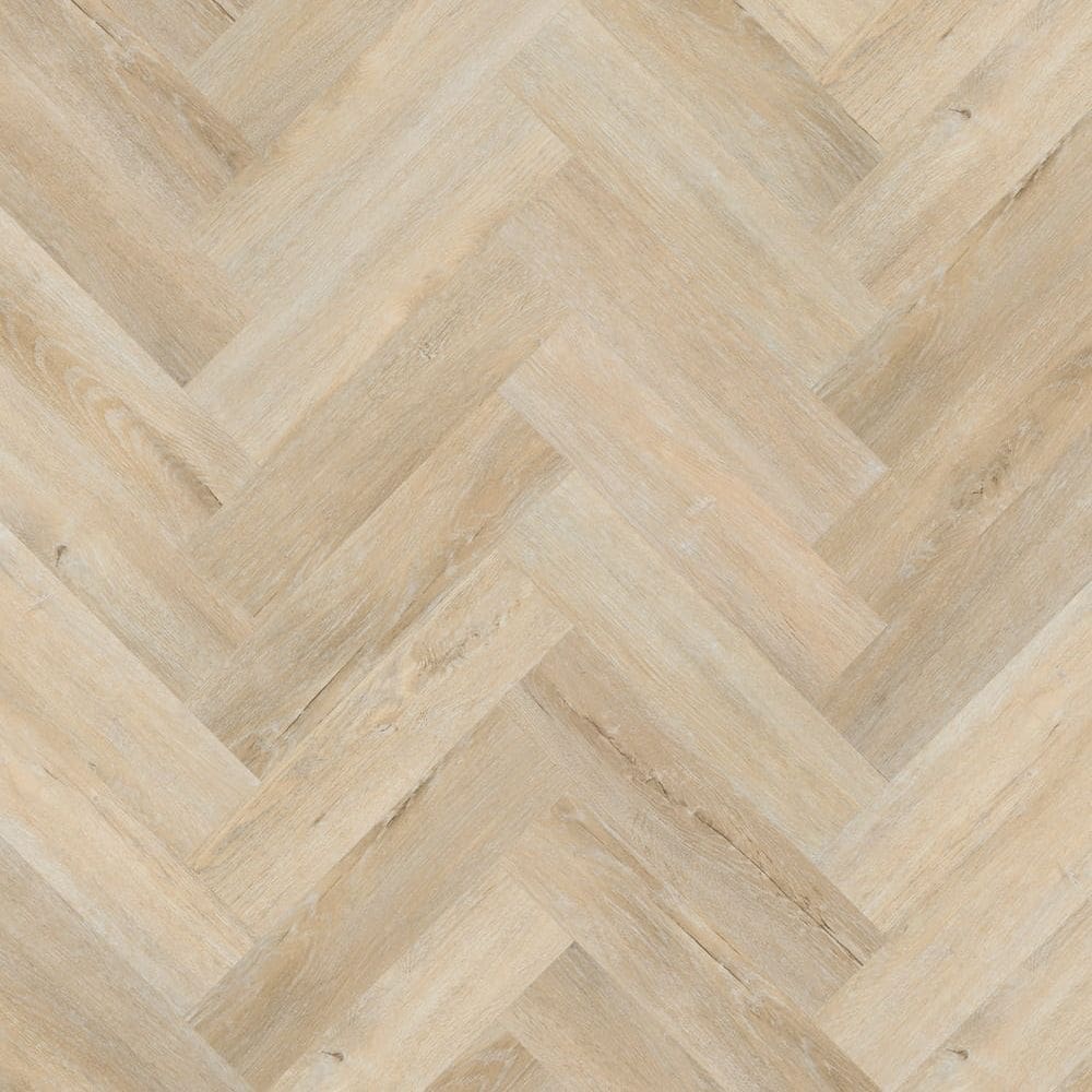 Invictus Ultimus Cabin Oak Parquet Whitehaven flooring - main product shot showing texture and color