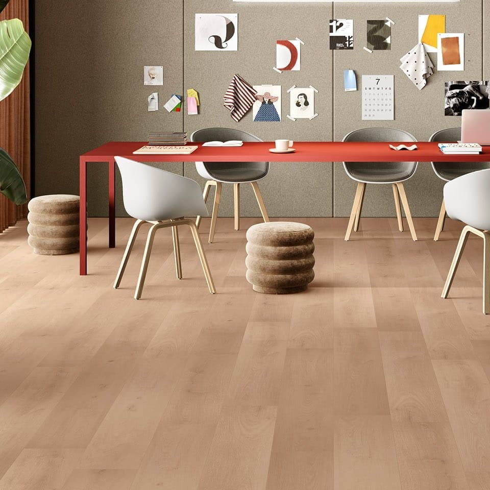 Invictus Ultimus Heritage Oak Sandringham flooring - room shot showing texture and color