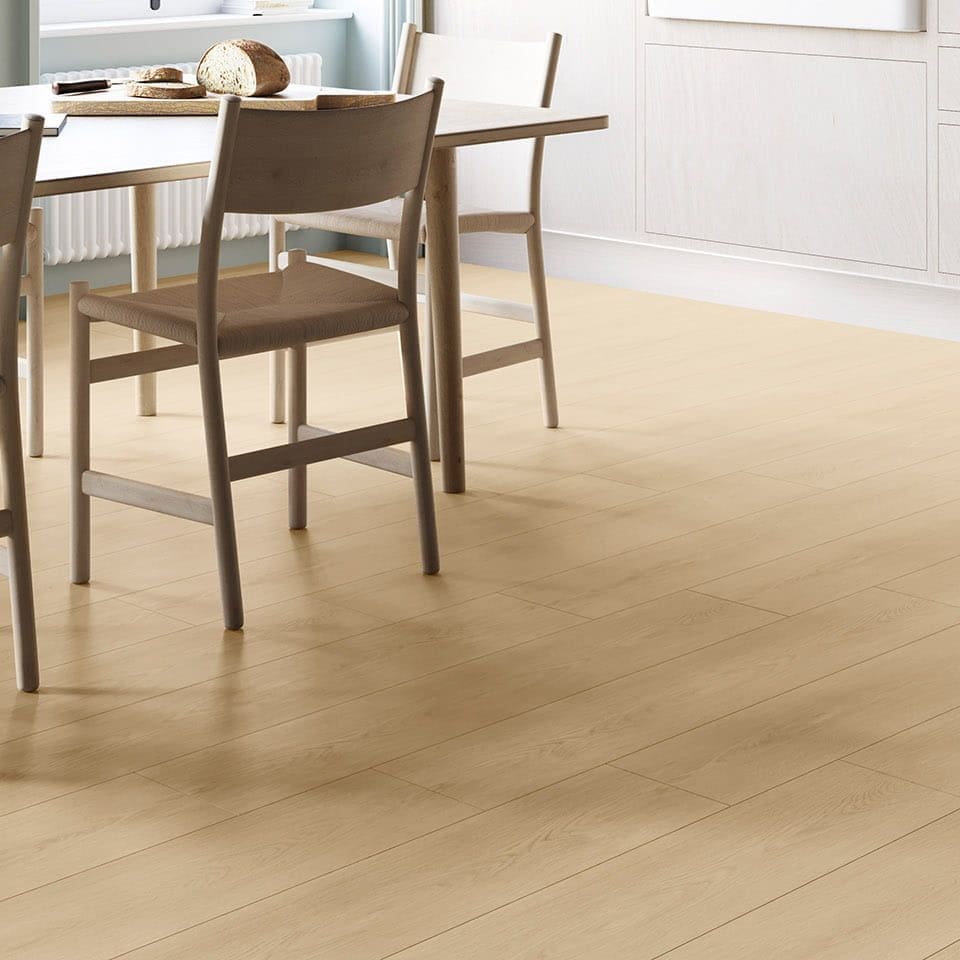 Invictus Ultimus Velvet Oak Olivia flooring - room shot showing texture and color