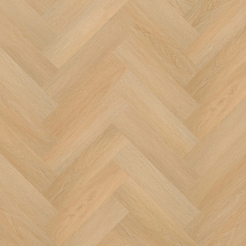 Invictus Ultimus Velvet Oak Parquet Camille flooring - main product shot showing texture and color