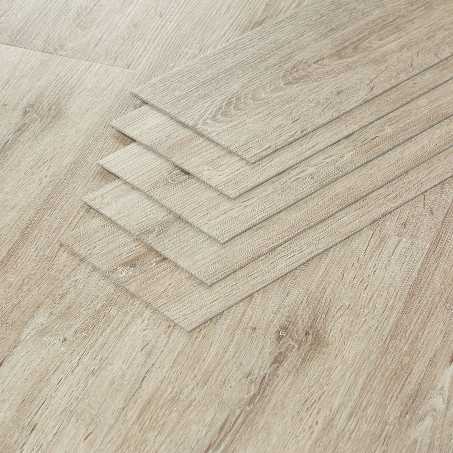 Nordikka Click SPC Cedar flooring - close-up showing texture and color