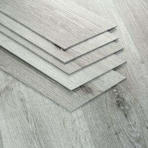 Nordikka Click SPC Forest Oak flooring - close-up showing texture and color