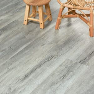 Nordikka LVT Dusty Oak flooring - room shot showing texture and color