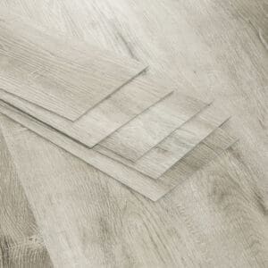 Nordikka LVT Grey Ash flooring - close-up showing texture and color