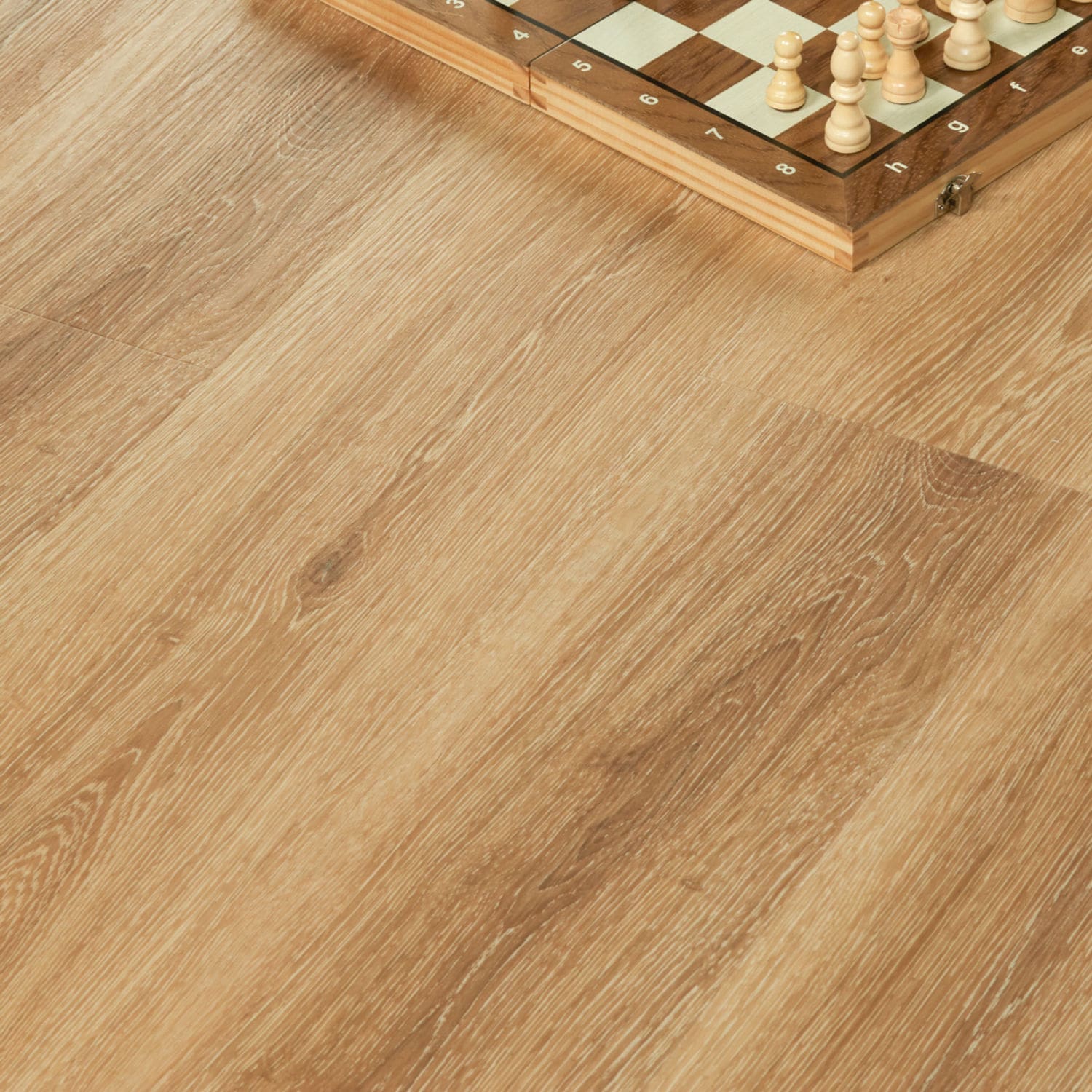 Nordikka LVT Honey Elm flooring - room shot showing texture and color