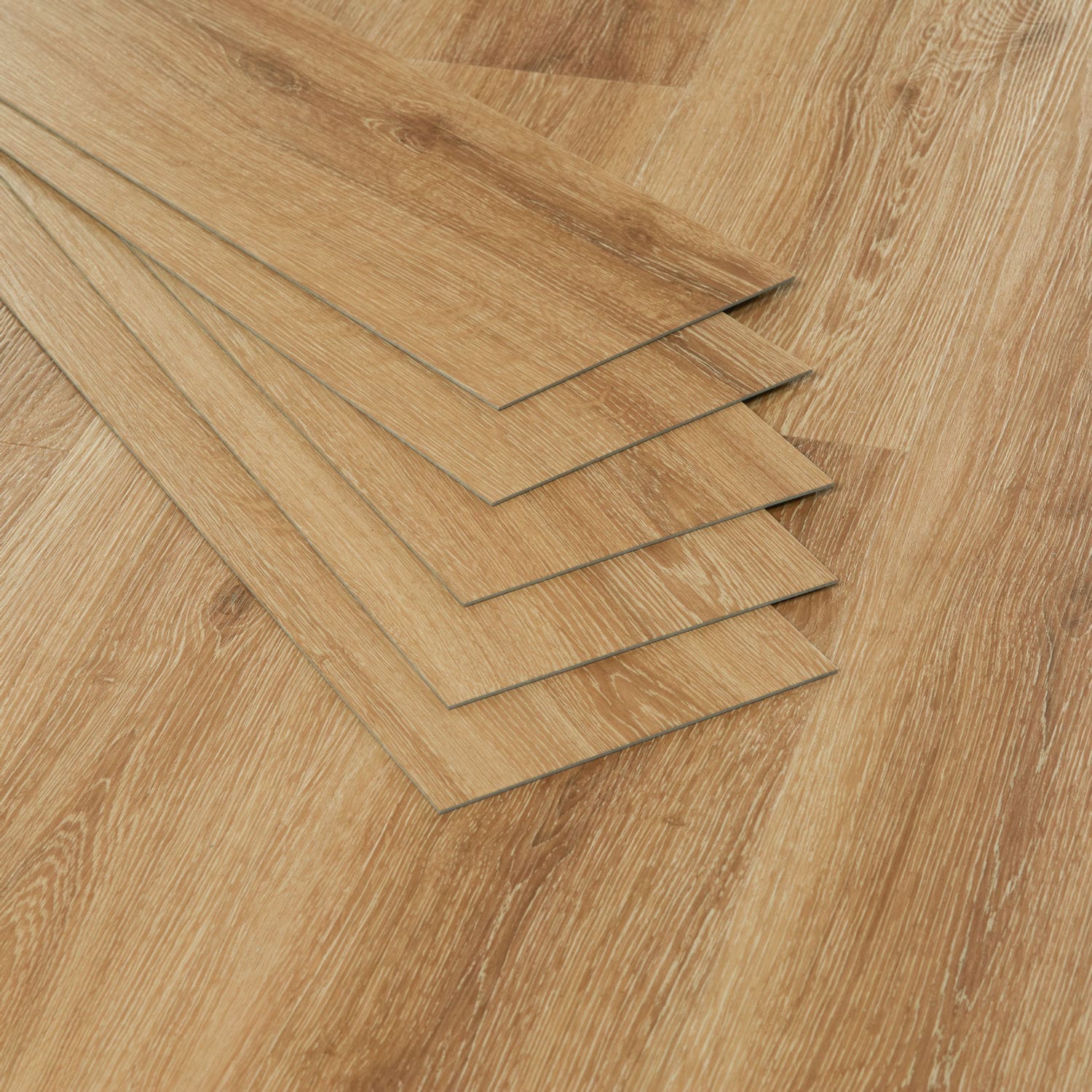 Nordikka LVT Honey Elm flooring - close-up showing texture and color