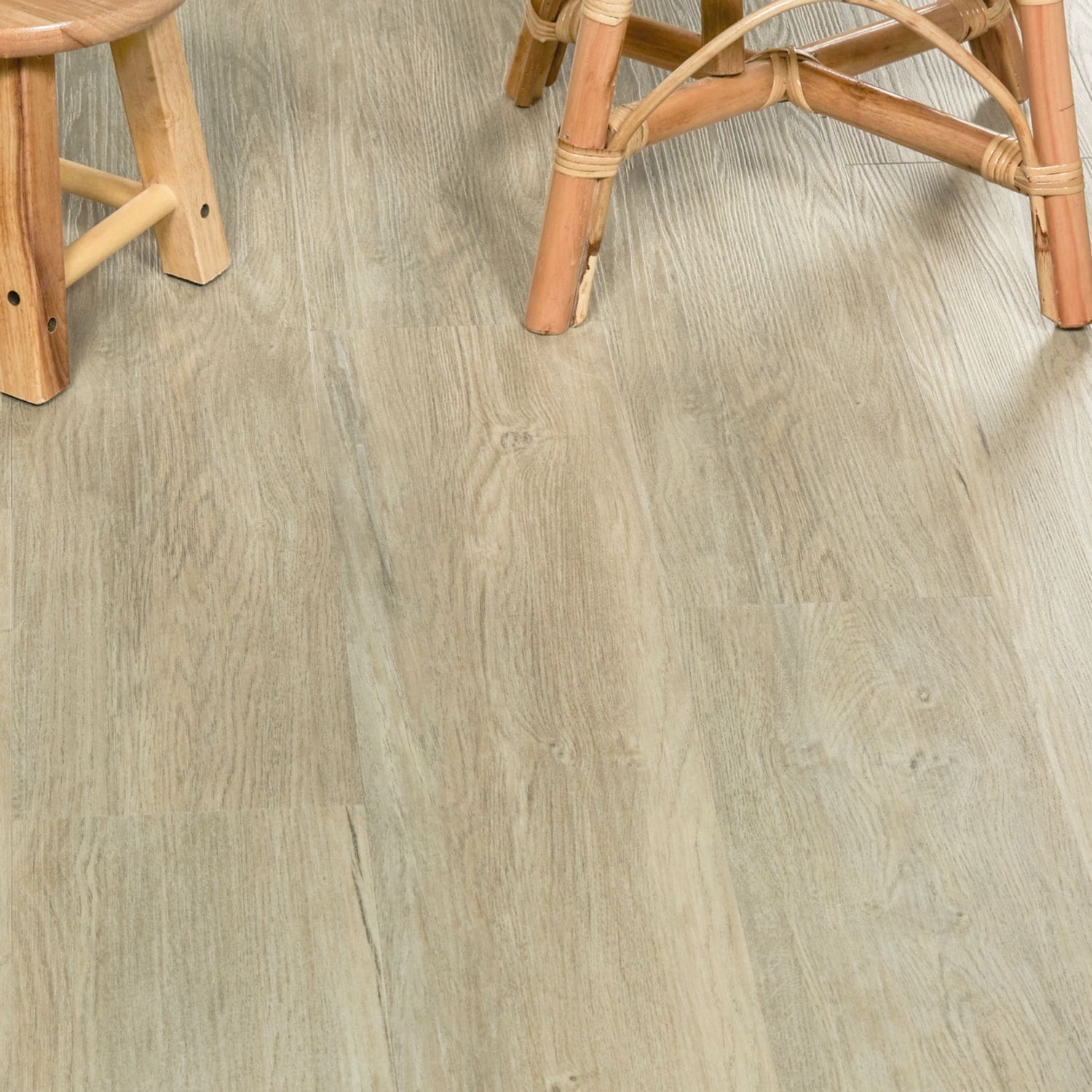 Nordikka LVT Mountain Ash flooring - room shot showing texture and color